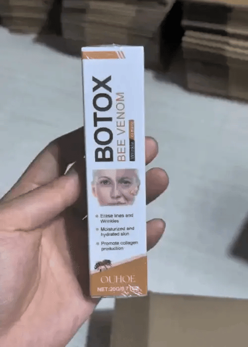 **OUHOE Bee Venom Wrinkle Cream – Anti-Aging Face Moisturizer for Fine Lines & Smooth-Looking Skin**