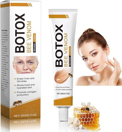 **OUHOE Bee Venom Wrinkle Cream – Anti-Aging Face Moisturizer for Fine Lines & Smooth-Looking Skin**