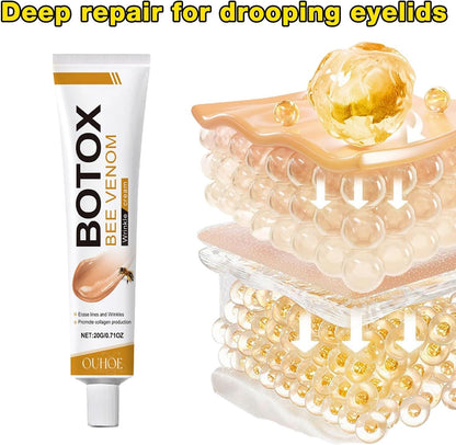 **OUHOE Bee Venom Wrinkle Cream – Anti-Aging Face Moisturizer for Fine Lines & Smooth-Looking Skin**