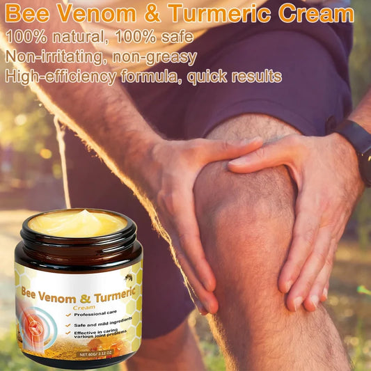 HOUKEA Bee Venom & Turmeric Cream – Nourishing Face Cream for Smooth, Radiant & Healthy-Looking Skin