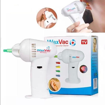 **Electric Ear Cleaner – Safe Ear Wax Removal Tool with LED Light & Gentle Suction**