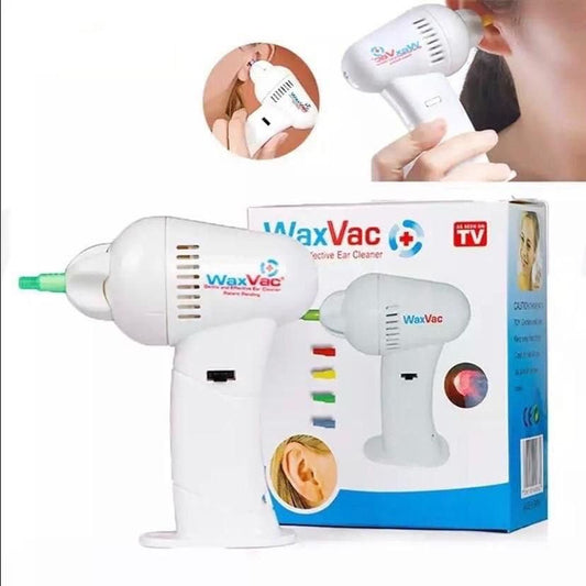 **Electric Ear Cleaner – Safe Ear Wax Removal Tool with LED Light & Gentle Suction**