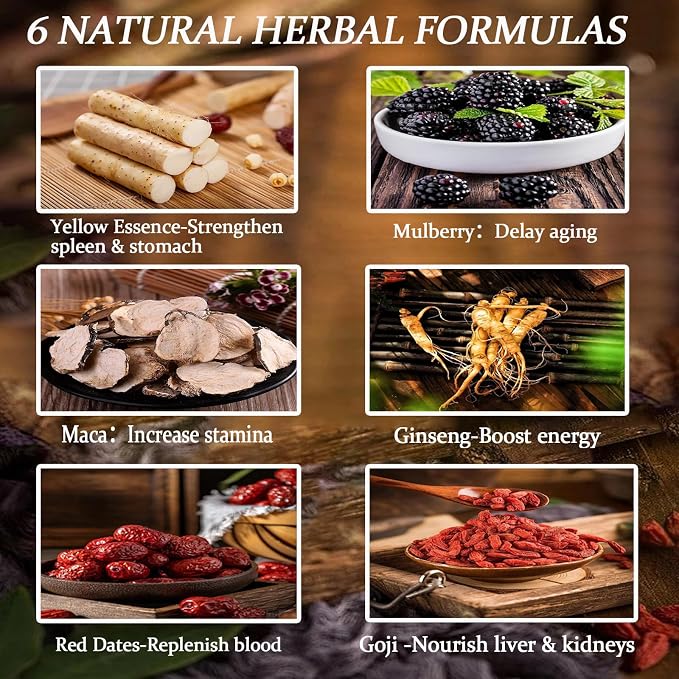 **Ginseng Five Treasure Herbal Tea UAE – Traditional Ginseng Tea Blend for Daily Wellness**