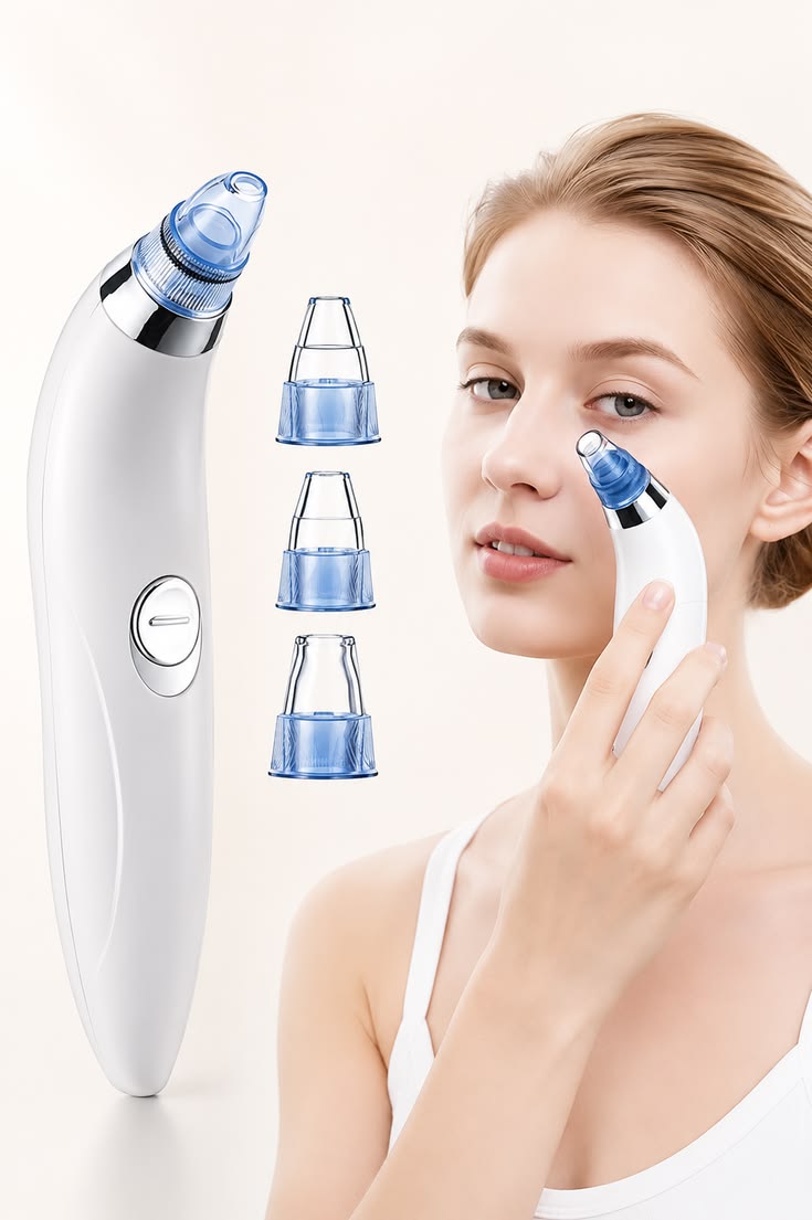 **Pore Cleaning Device – Electric Facial Pore Cleaner for Blackhead & Deep Skin Cleaning**