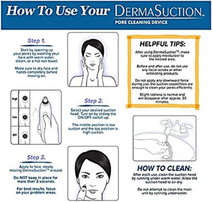 **Pore Cleaning Device – Electric Facial Pore Cleaner for Blackhead & Deep Skin Cleaning**