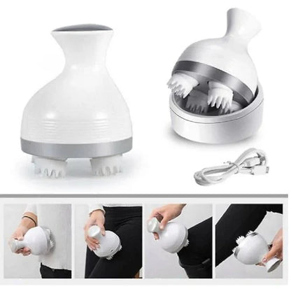 **Electric Scalp & Body Massager – Handheld Head Massage Device for Scalp, Neck & Muscle Relaxation**