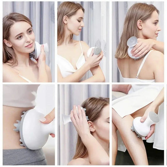**Electric Scalp & Body Massager – Handheld Head Massage Device for Scalp, Neck & Muscle Relaxation**