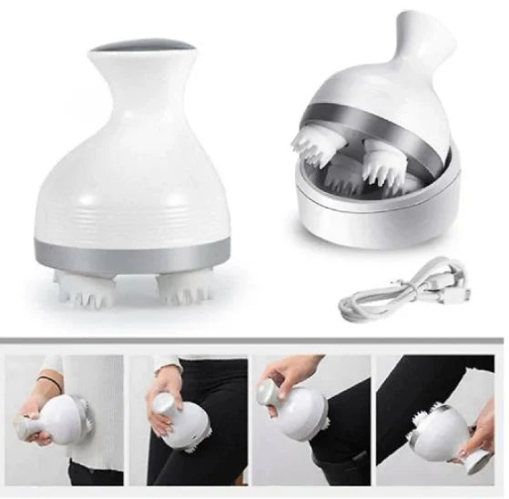 **Electric Scalp & Body Massager – Handheld Head Massage Device for Scalp, Neck & Muscle Relaxation**