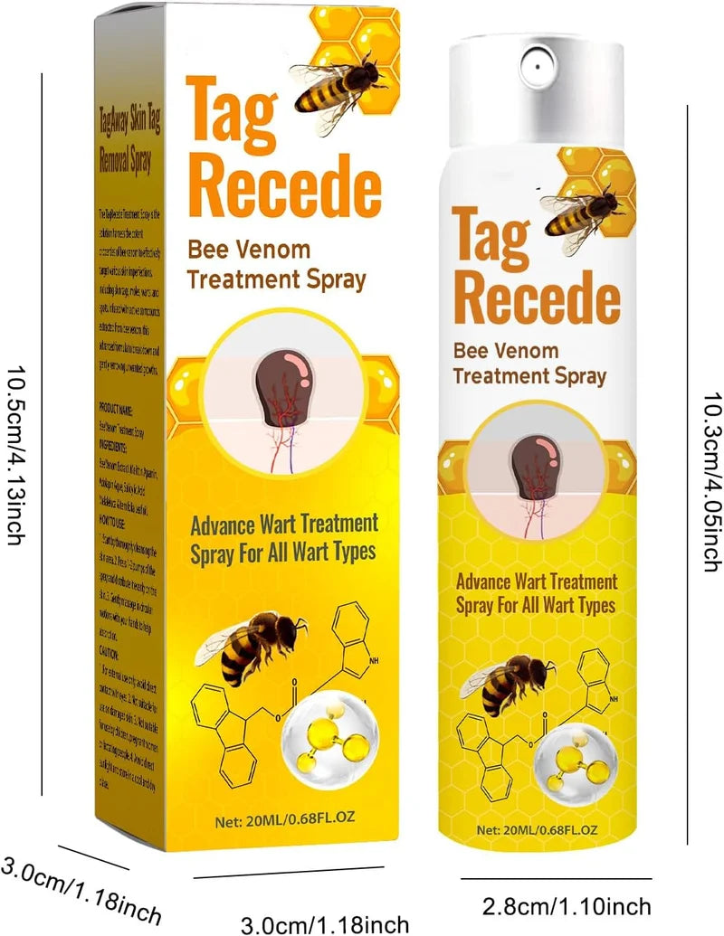 **Tag Recede Bee Venom Repair Spray – Scalp & Hair Care Spray for Thinning Hair and Daily Hair Care**