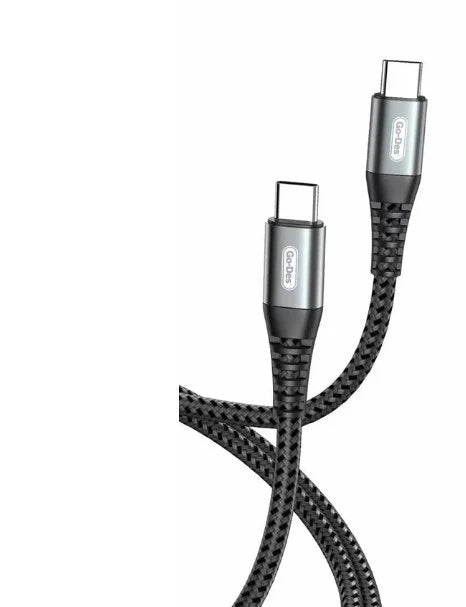 **100W Dual Type-C Fast Charging Cable – USB-C to USB-C Cable for Phone, Tablet & Laptop**